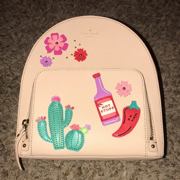 kate spade Handbags - Kate spade 🌶 Cactus Hot Stuff backpack